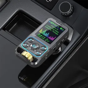 US Fm Transmitter Wireless Car Handsfree Bluetooth-compatible Mp3
