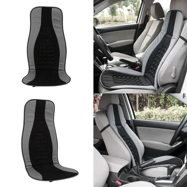 Vehemo Car Vehicle Seat Magnet Round Bump Design Therapy Massage Pad Universal