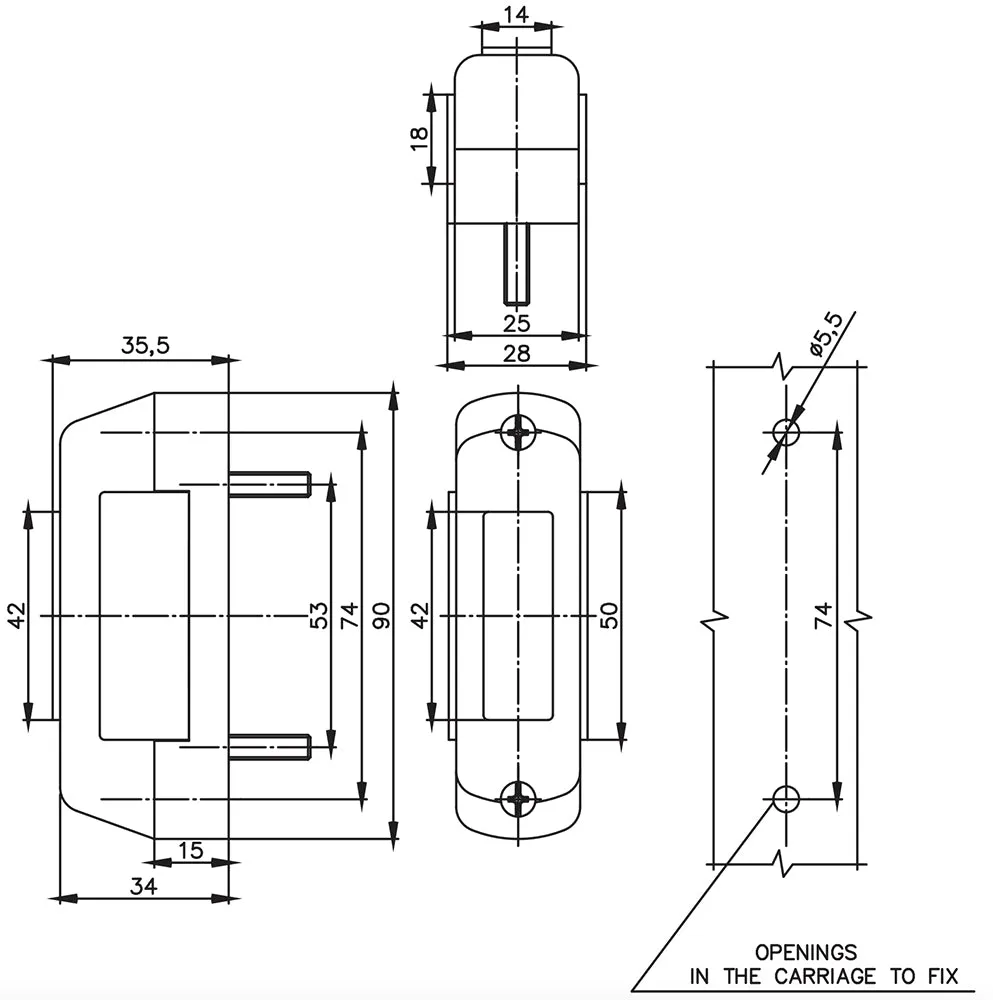 WAS W140 Neon Style Outline Marker Lamp