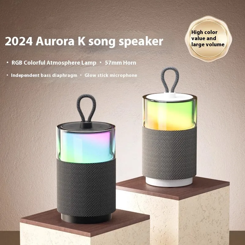 Wireless Mini Bluetooth Speaker | Color Light Subwoofer & Waterproof
