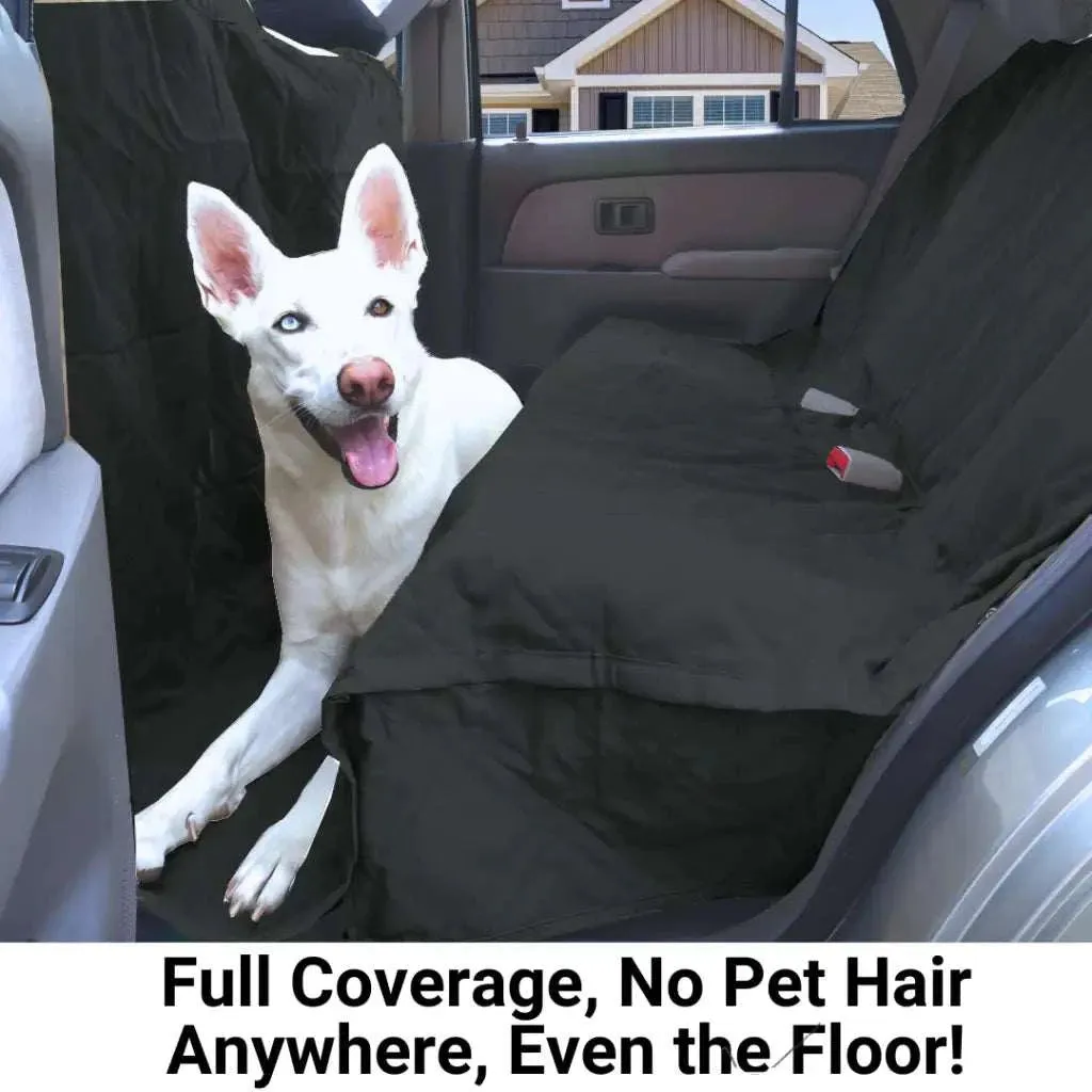 X-Large Car Seat Cover For Dogs and Pets 56"W Black