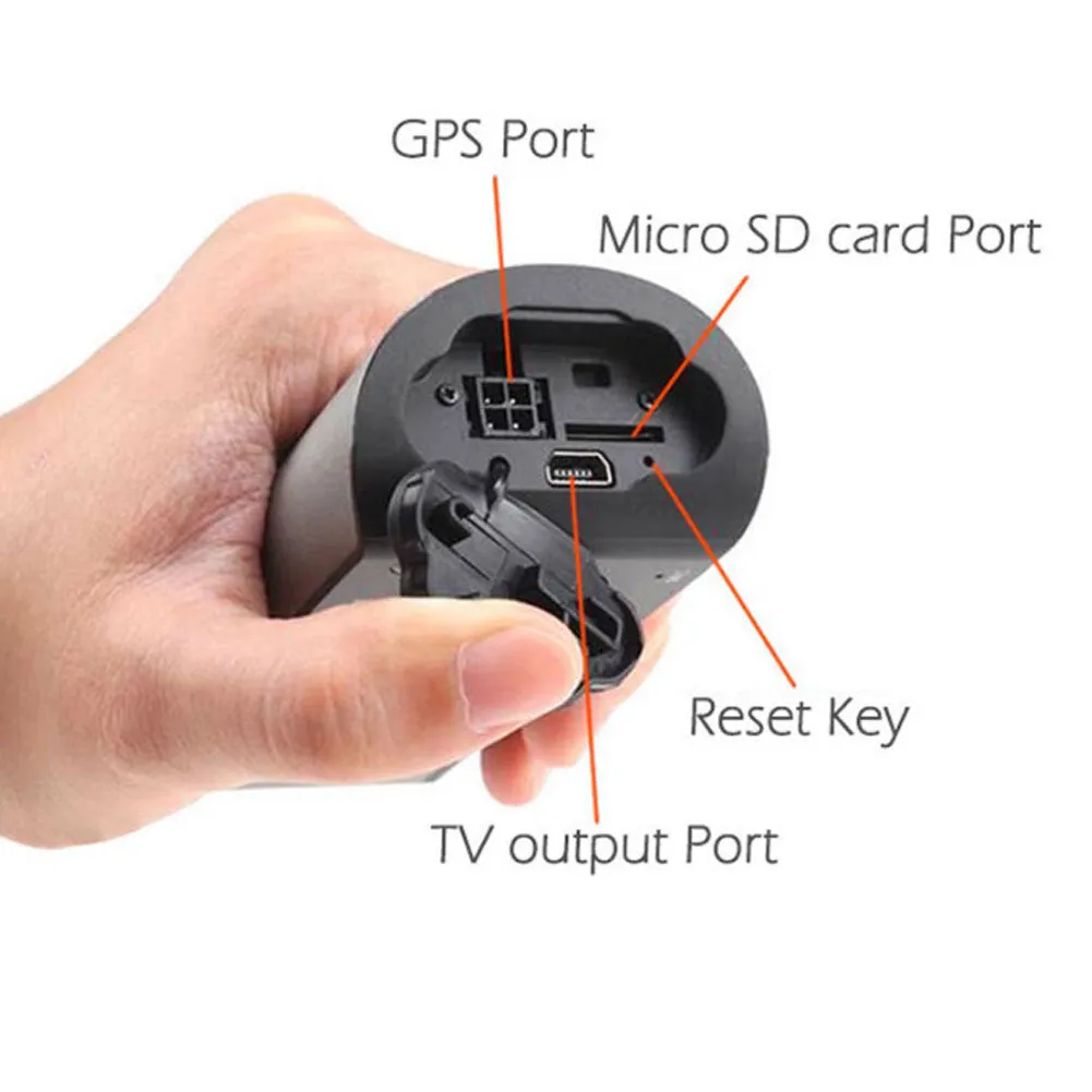 X3000 R300 Car  Driving  Recorder Dual Lens Hd Wide Angle Gps