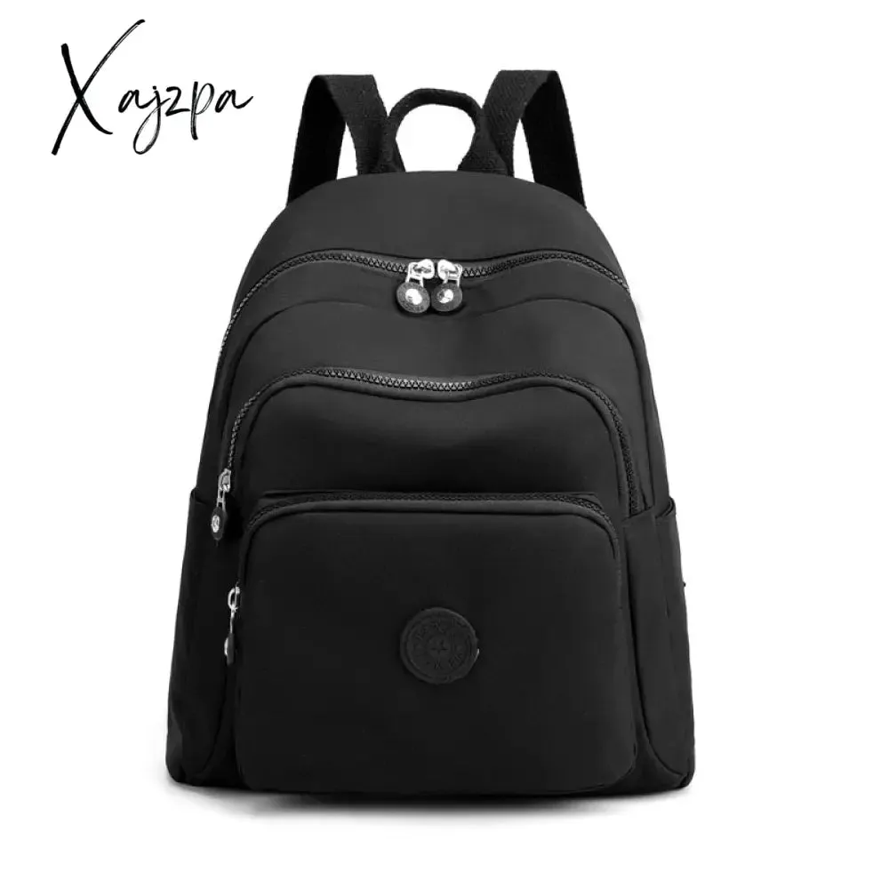 Xajzpa - Travel Nylon Women Backpack Casual Waterproof Youth Lady School Bag Female Daypack Women's Shoulder Bags Rucksack Mochilas