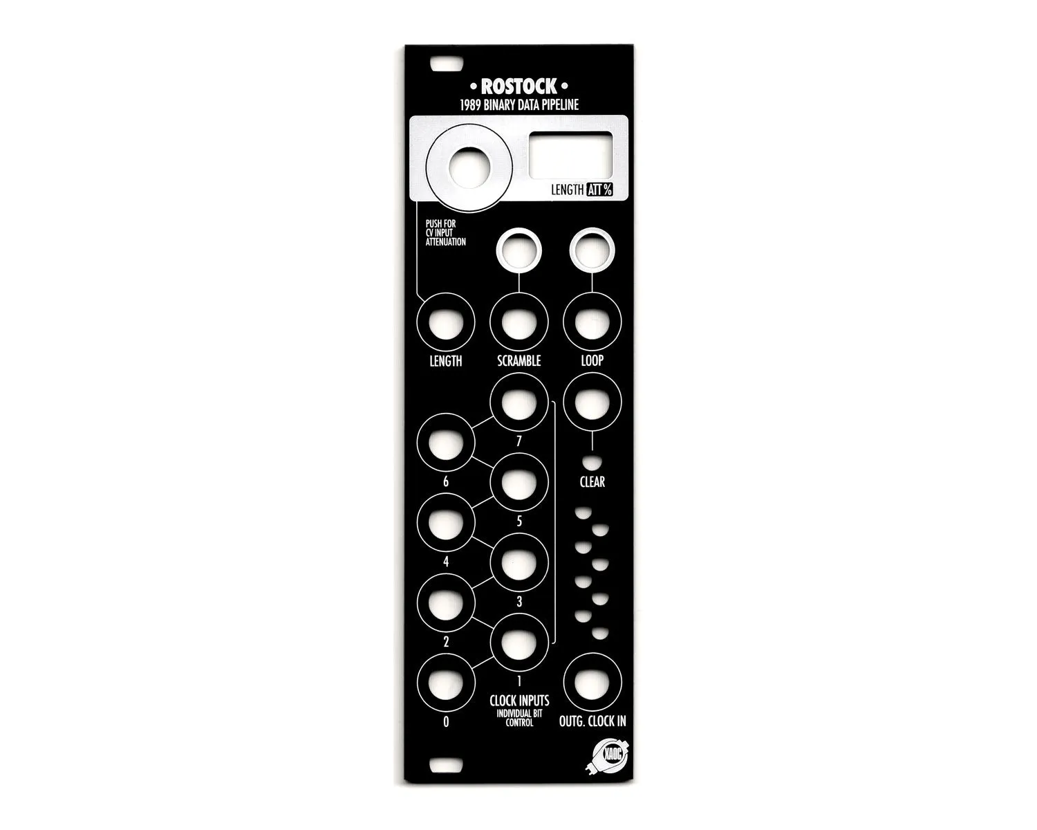 XAOC Devices ROSTOCK Replacement Panel - Black